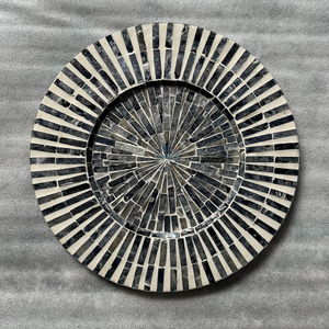 Hot Design Vietnam Marquis Coastal Champagne Capiz Shell <b>Round</b> <b>Placemat</b> Mother of Pearl Table <b>Placemat</b> - Product Image 4