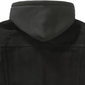 2025 Wholesale Premium High Quality 100% Cotton <b>Mans</b> <b>Stretch</b> Hood Denim Jacket Soft Cotton Summer Bright Colour Fashion Coat - Product Image 5