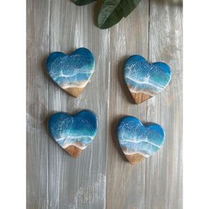 Posavasos de resina de estilo europeo ecológicos únicos, diseño Chapado en Color Premium personalizable para restaurantes planos, hoteles, cenas - Product Image 5