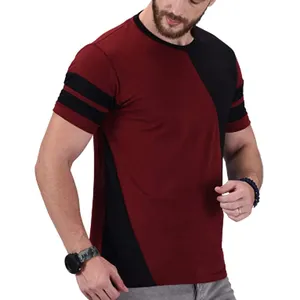 Polyester oem logo custom blank plain high quality premium faquality of fabric amazing stitched slim fit tshirt t shirt