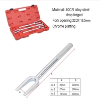 Kit d'outils de bras de Pitman de 3 pièces pour joint à rotule et kit de presse de fourche à rotule