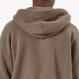 Calidad superior Hombres de moda Cremallera Lavado ácido Sudaderas con capucha Ropa de moda Básicos Cremallera Lavado ácido Sudaderas con capucha - Product Image 6