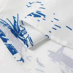 Ensembles de vêtements pour hommes avec logo personnalisé Ensemble de vêtements professionnels courts imprimés pour hommes Ensembles pour hommes grande taille High Street Coton Respirant - Product Image 6