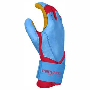 <b>Best</b> Quality Custom Men's Baseball Batting Gloves Breathable Leather with Long for Adults & Youth - Product Image 5