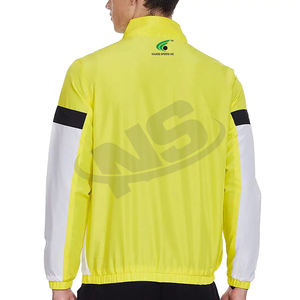 Gran oferta 2025, chaqueta bomber cortavientos impermeable de lona con capucha para hombre, ropa deportiva ligera transpirable hecha a medida para exteriores - Product Image 2