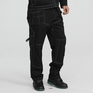 Pantalons de travail cargo sur mesure de haute qualité, respirants, tendance, pour hommes, vente en gros - Product Image 6