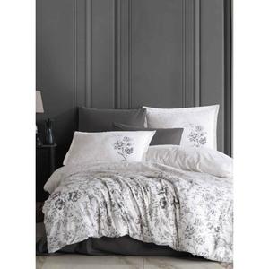 Clasy Ranforce Napa V1 Juego de funda nórdica antracita Tamaño doble con patrón elegante de Ranforce - Product Image 1