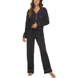 ชุดนอนแขนสองชิ้นสำหรับผู้หญิงชุดนอนสายสปาเก็ตตี้สำหรับฤดูร้อน - Product Image 6