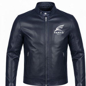 Chaqueta de Cuero Personalizada Más Vendida del 2026, Chaqueta de Cuero Genuino de Piel de Vaca Natural para Hombre, Manga Larga, Chaleco de Motociclista a la Moda. - Product Image 6