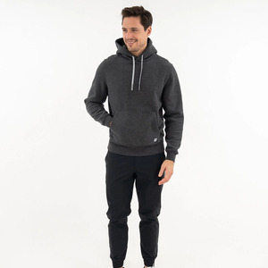 OEM de gran tamaño personalizado liso en blanco gota hombro algodón francés Terry peso ligero Sudadera con capucha con cordón al aire libre Sudadera con capucha para hombres - Product Image 1