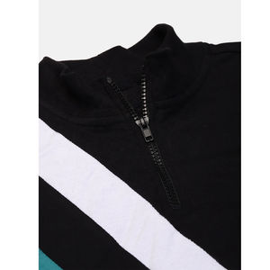 Vente chaude Ensemble de survêtement de sport pour femmes personnalisé Col montant 100% coton Motif uni Haute qualité pour l'exercice en salle de sport en hiver - Product Image 2