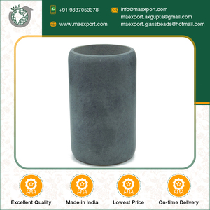 Nueva llegada de pasta de dientes de cepillo de dientes de color gris de diseño moderno que mantiene el vaso de esteatita disponible a un precio asequible - Product Image 2