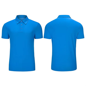 Poliéster seco de golf con logotipo personalizado para polos con diseño de Camiseta deportiva bordada tejida para sublimación - Product Image 4