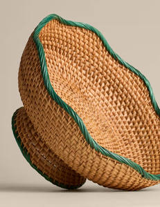 ชามหวายใหม่ ผลิตในเวียดนาม ขอบหยักสวยงาม ราคาขายส่ง - Product Image 3