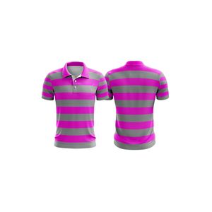 Chemises de golf OEM pour hommes, confortables, respirantes, à séchage rapide, style décontracté uni, personnalisables, surdimensionnées, en coton extensible et fibre de bambou - Product Image 1