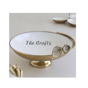 Cuenco decorativo de hierro de diseño maravilloso con calidad superior Tazón de postre de tamaño y forma personalizados a bajo precio - Product Image 6