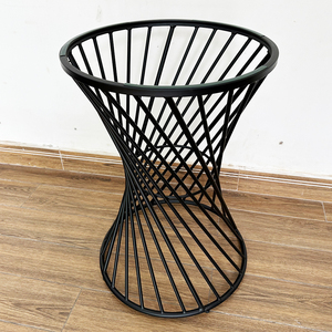 Patas Redondas de Hierro Fundido Estilo Industrial para Mesa de Centro CHBCF023, Diámetro 50cm, Altura 73cm, para Sala de Estar o Comedor - Product Image 5