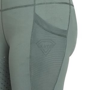 Leggings d'équitation à la mode, vêtements d'équitation, matière polyester personnalisée, collants d'équitation pour femmes - Product Image 5