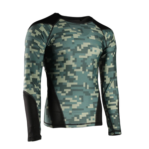 Protectores de erupción hechos a medida para adultos BJJ MMA de alta calidad para hombres Rashguard Función de estiramiento opción PERSONALIZADA disponible - Product Image 4