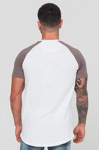 OEM 2025 <b>Men's</b> Slim Fit <b>Shirt</b> Latest <b>Men's</b> Casual <b>Shirt</b> Design Luxury <b>Men's</b> Printed <b>Shirt</b> in the Raglan Sleeves Curve Hem - Product Image 2
