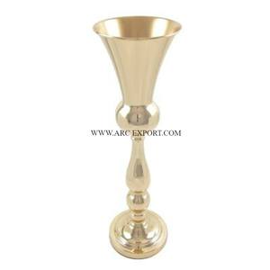 Juego de 2 floreros galvanizados de diferentes tamaños, la mejor trompeta decorativa de mesa de alta calidad para decoración de bodas y eventos - Product Image 4