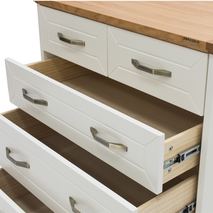 Commode basse scandinave Stoven à 5 tiroirs - Product Image 6