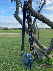 Ceintures perlées personnalisées faites à la main de qualité supérieure sangles de sac pour femmes doublure en toile de haute qualité - Product Image 3