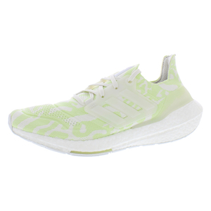 ADIDAS UltraBOOST 22รองเท้าวิ่งผู้หญิงสีขาว/สีมะนาว | ของแท้100% - Product Image 1