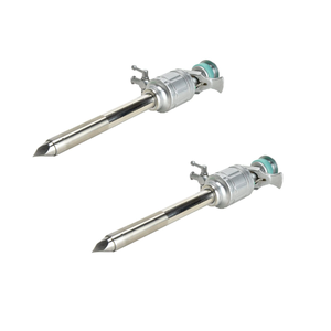 Trocar laparoscópico Manual de 5mm hecho a medida sin hoja Instrumento quirúrgico de acero satinado para cirugía ginecológica - Product Image 4