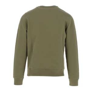 เสื้อสเวตเตอร์คอกลมของผู้ชายเสื้อสเวตเชิ้ตโอเวอร์ไซส์แบบสวมหัวผ้าคอตตอน100% แบบเรียบกำหนดเอง - Product Image 5