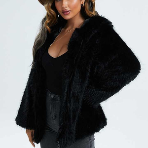 New Arrival Women's Casual Winter Coat 100% Real Mink <b>Fur</b> European Street Style Fashionable Hooded Modest Winter <b>Jackets</b> Women - Product Image 3