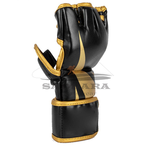 High Quality <b>Leather</b> Boxing Gloves for Adults Half-Finger MMA Training Gloves with <b>Protector</b> for Outdoor Training - Product Image 6