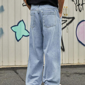 Pantalones Vaqueros de Mezclilla para Hombre, Talla Grande, Personalizados, Holgados, con Bolsillos, Diseño Tridimensional - Product Image 2