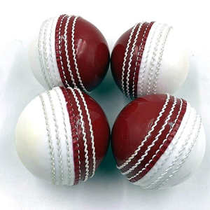 Pelotas duras de críquet de cuero de grado personalizable, venta al por mayor, calidad superior, duraderas, logotipo de pelota de críquet, opciones de color, Uso Profesional - Product Image 3