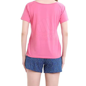 Conjunto Corto Deportivo para Mujer 2026, Venta al Por Mayor, Personalizable con Logotipo, Manga Corta, Estampado - Product Image 6