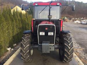 รถแทรกเตอร์ฟาร์ม Massey Ferguson 385 85 แรงม้า ขับเคลื่อน 4 ล้อ สีแดง ระบบเกียร์ขับเคลื่อนล้อ พร้อมระดับความปลอดภัยสูง - Product Image 5