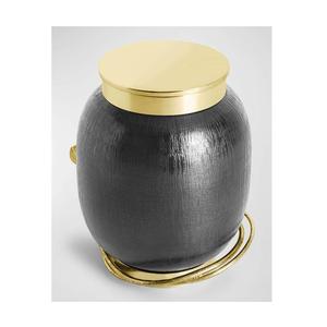 Trendy and Latest Design <b>Urns</b> Cremation Adult <b>Urn</b> <b>Jars</b> For Memorial Ashes Container <b>Jar</b> In Metal For Funeral Services - Product Image 3