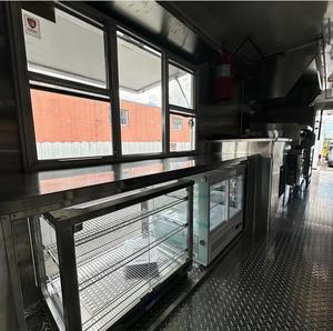 Commercial Catering Fully Equipped Stainless Steel Mobile Food Truck Trailer Cream Truck New Catering Fully Equipped Stainless - Product Image 6