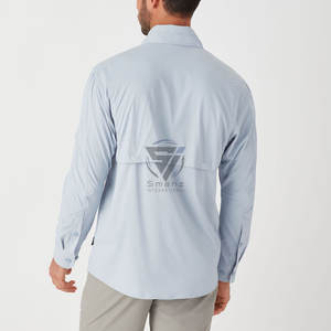 Chemises de pêche respirantes à séchage rapide UPF50 pour hommes et femmes, design logo, sweat à capuche de pêche, maillot de pêche à manches longues, masque personnalisé - Product Image 5