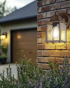 Lampada da parete per esterni Mirande 1xE27 IP44 ossido (Trio 262260124) - Product Image 4
