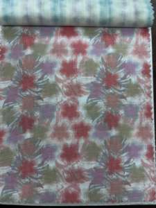 Tissu en coton biologique de qualité supérieure et en gros, imprimé numérique, écologique, pour chemises et robes - Product Image 4