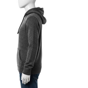 Sweats à capuche en polyester et coton tricoté non doublés, tissu doux, respirant, design chaud, vêtements de tous les jours, streetwear, styles personnalisables - Product Image 3