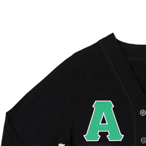 Mujeres hermandades moda personalizada desgaste de manga larga letras griegas logotipo bordado Chenille suéter cárdigans - Product Image 3