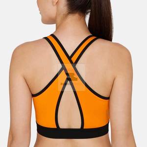 Soutien-gorge de sport pour femmes, respirant, écologique, personnalisé en gros, de haute qualité, soutien moyen, en élasthanne/coton - Product Image 5