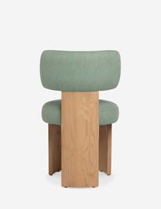 Chaise de salle à manger rembourrée moderne avec pieds en bois massif pour restaurant et hôtel - Product Image 5