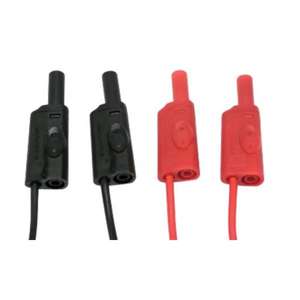 Pièces et accessoires d'instruments droits/droits en PVC moulé rouge/noir Chauvin Arnoux - Product Image 1