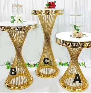 Vaisselle en bois massif de couleur noire Décoration de gâteau Support à 2 niveaux Forme ronde Mariage et événements Support à dessert de grande taille - Product Image 6