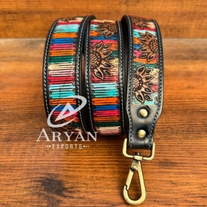 Listo para enviar, correas de cuero mecanizadas a mano personalizadas, correa para bolsa de cámara, correas de monedero de repuesto de cuero de vaca de alta calidad personalizadas - Product Image 1