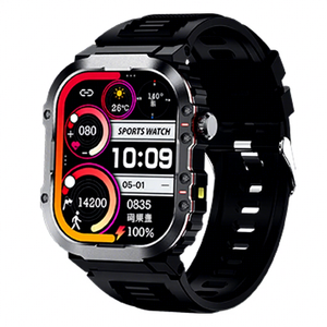 Montre connectée Lemfo G45 2.01 pouces, moniteur de fréquence cardiaque Ip67, pour les sports de plein air, hommes et femmes, moniteur d'activité physique à écran tactile - Product Image 2