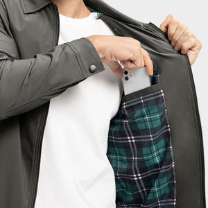 Veste coupe-vent sur mesure en gros, fermeture éclair, imperméable, légère, pour hommes, course à pied, extérieur, style classique, veste tendance pour hommes - Product Image 4